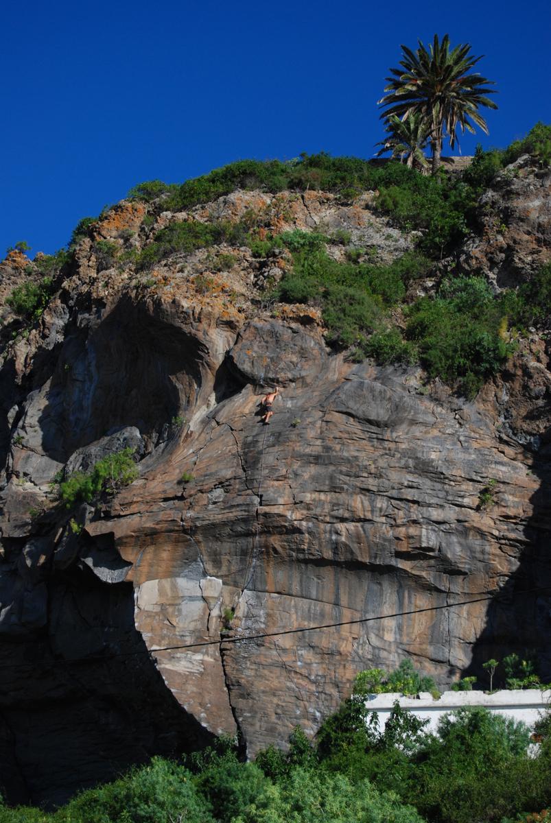 Escalada en Playa de San Marcos